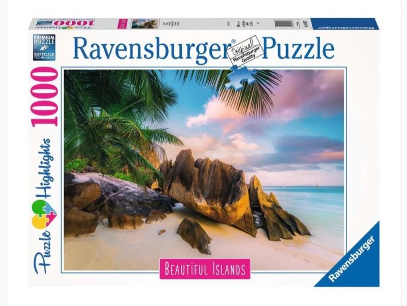 Ravensburger - Beautiful Islands Seychelles 1000 Piece Jigsaw