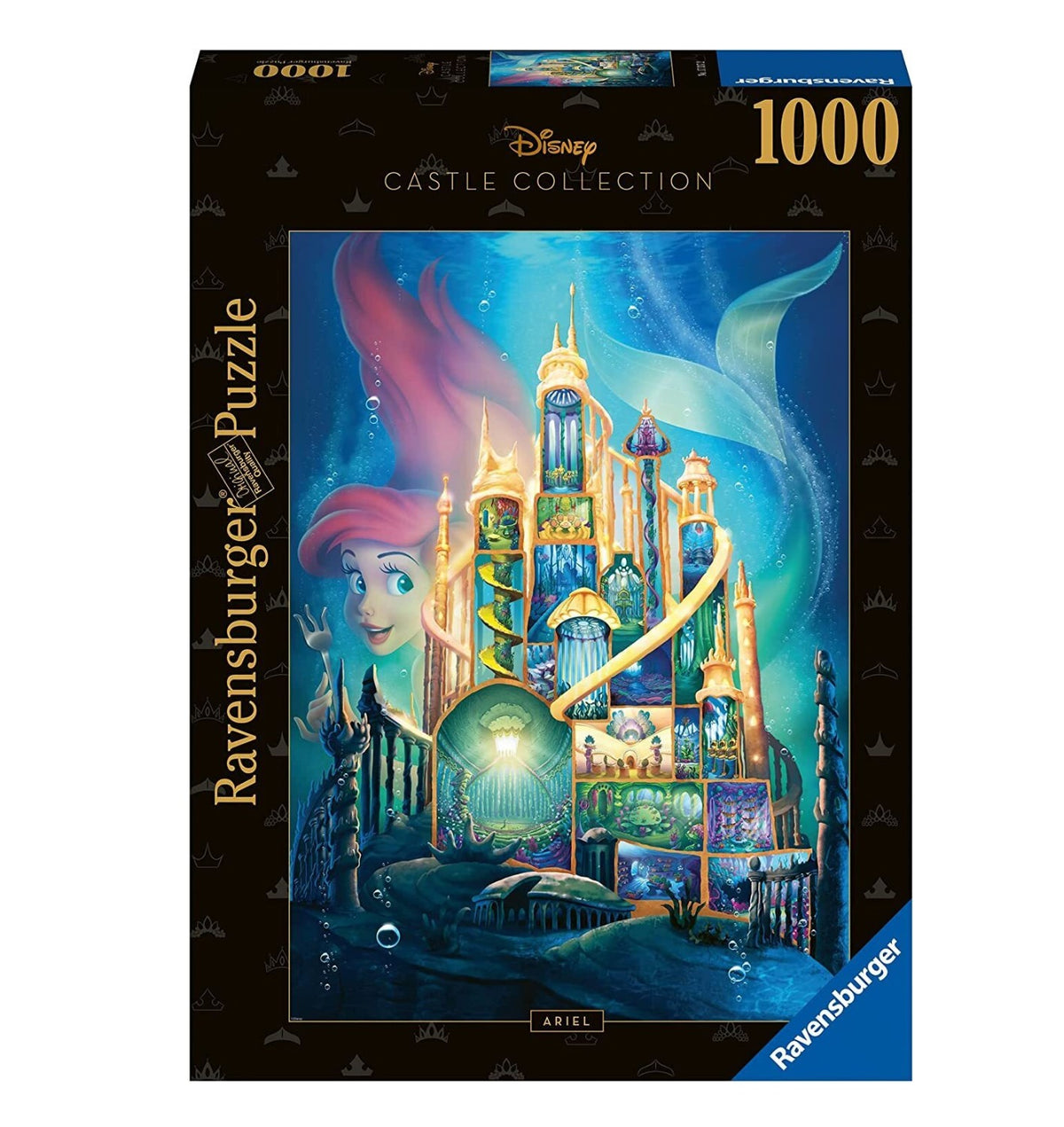 Ravensburger - Disney Castles: Ariel 1000 Piece Jigsaw