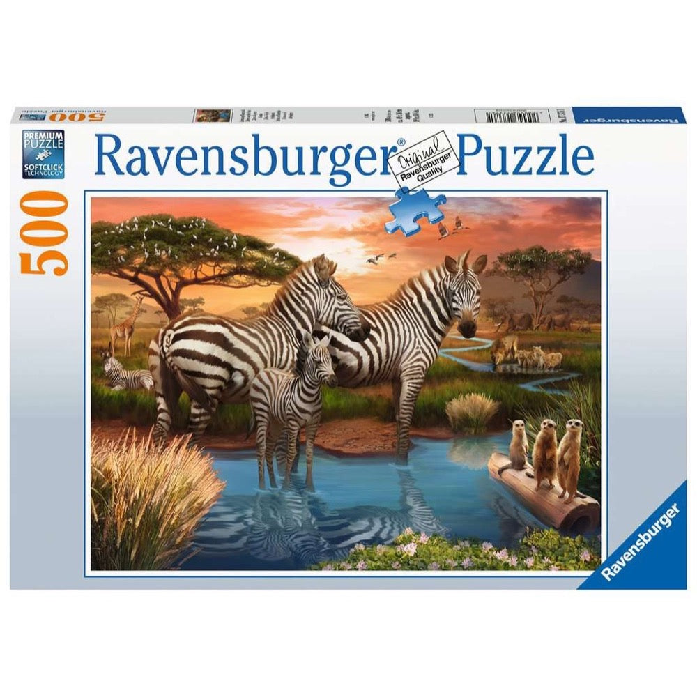 Ravensburger - Zebra 500 Piece Jigsaw