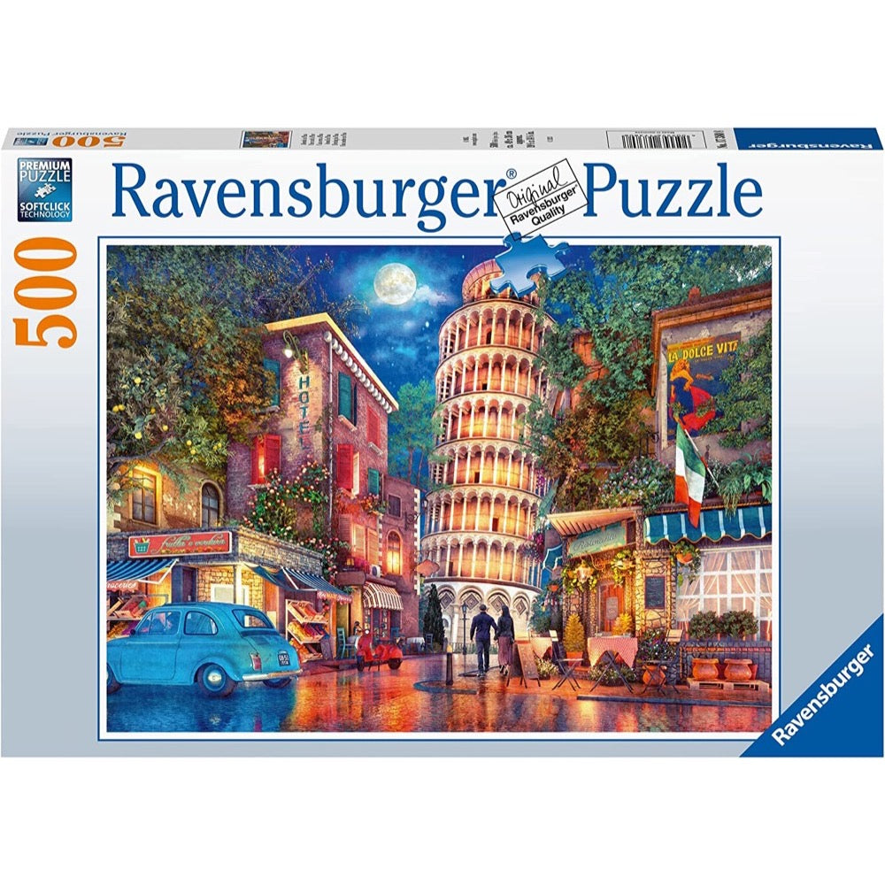 Ravensburger - Streets of Pisa 500 Piece Jigsaw