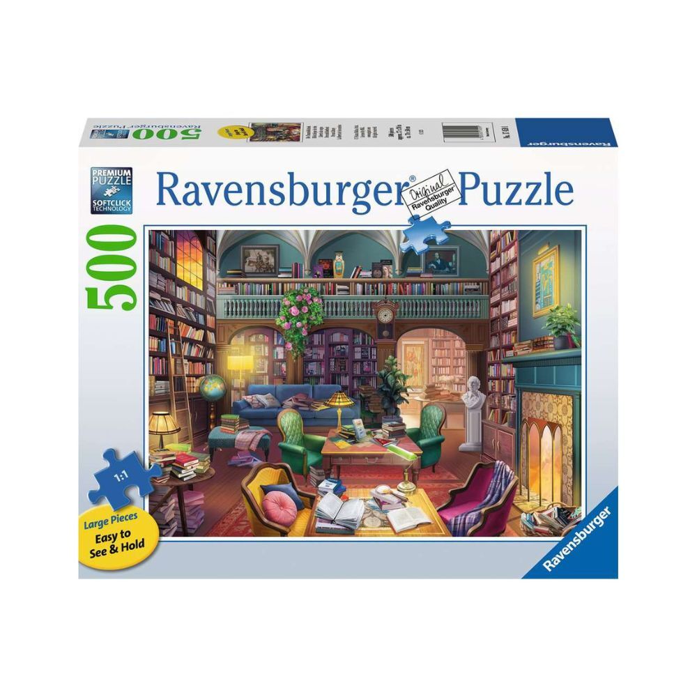 Ravensburger - Dream Library Large Format 500 Piece Jigsaw