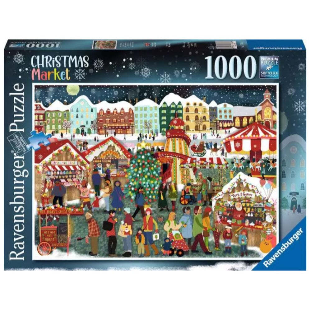 Ravensburger - Christmas Market 1000 Piece Jigsaw