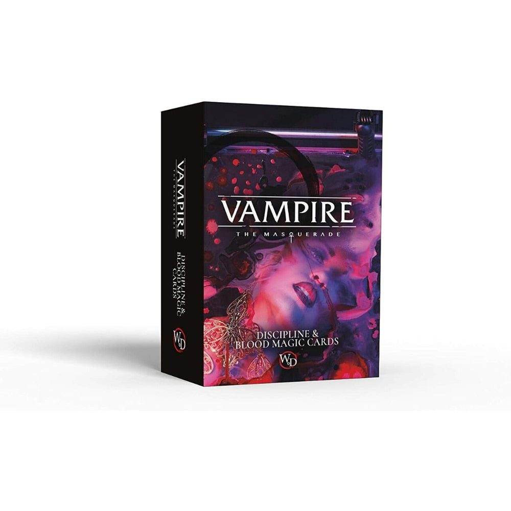 Vampire The Masquerade - Discipline and Blood Magic Card Deck