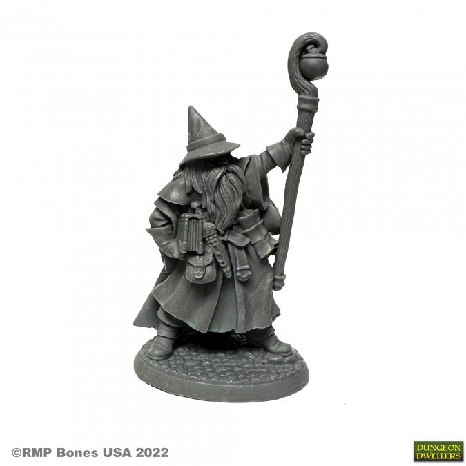 Reaper Dungeon Dwellers Luwin Phost Wizard plastic