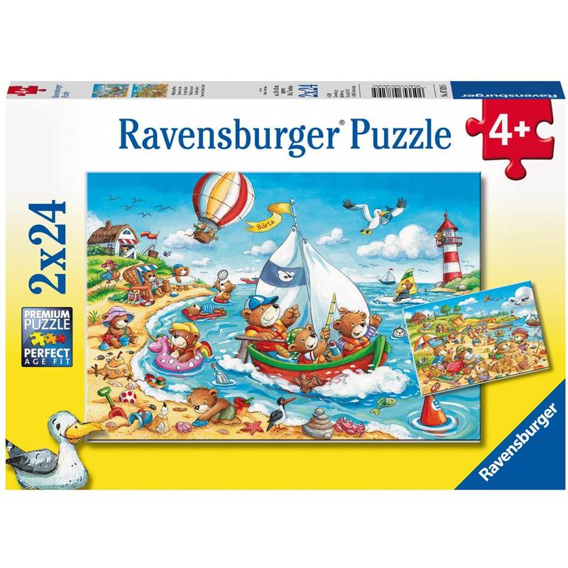 Ravensburger - Seaside Holiday - 2x24 Piece Jigsaw