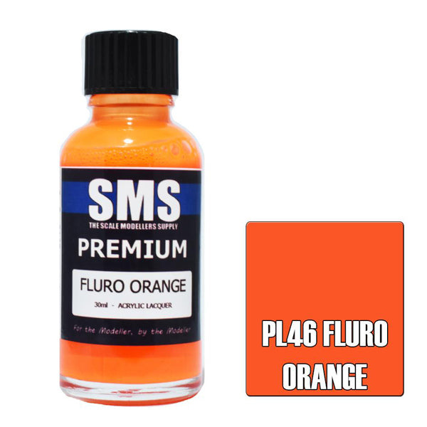 Premium Fluro Orange 30ml