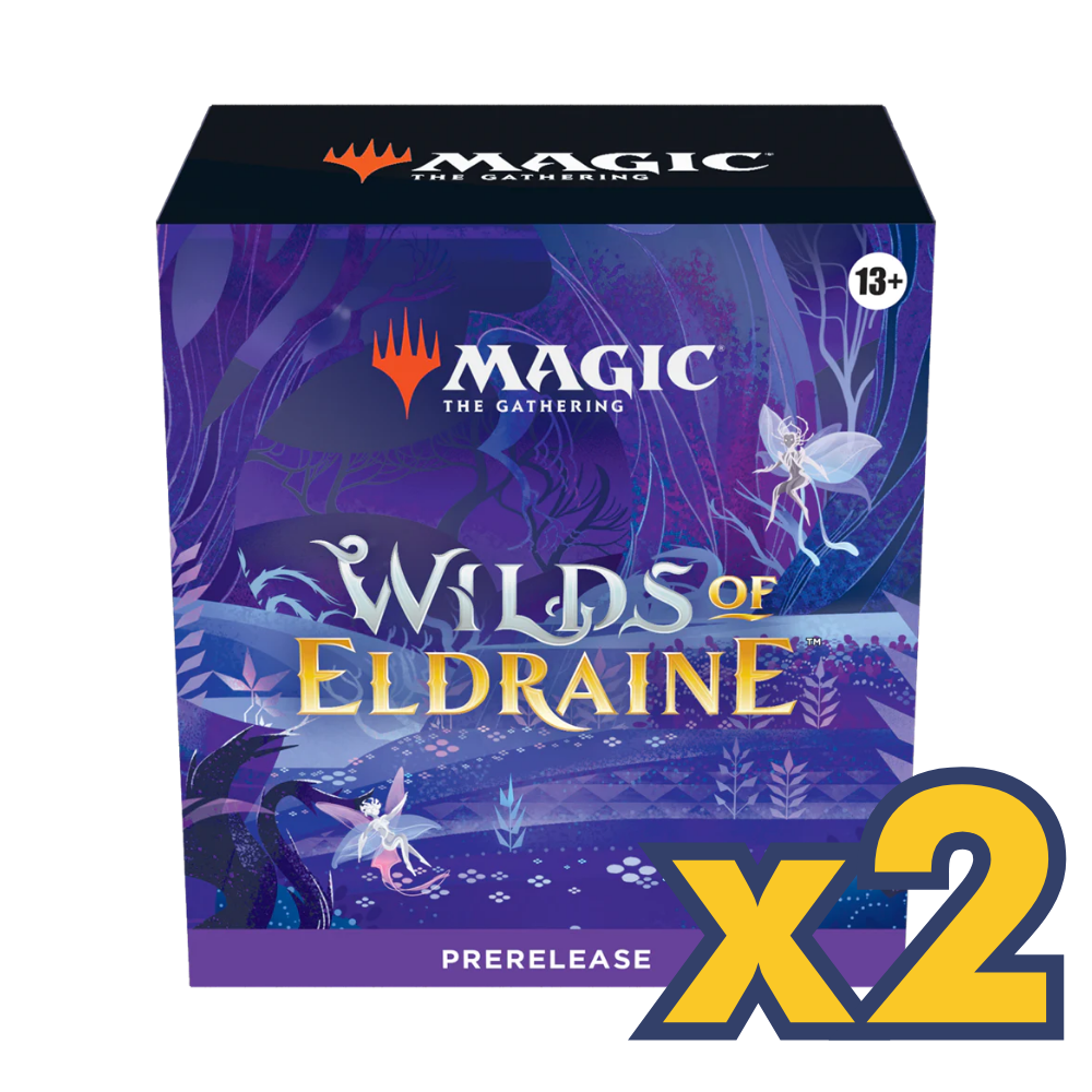 Magic- The Gathering Wilds of Eldraine Prerelease Pack x2