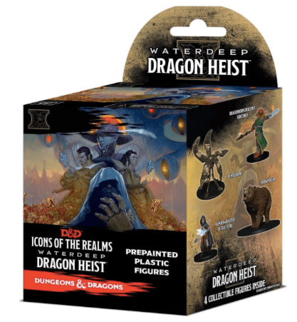 Dungeons and Dragons - Icons Of The Realms Waterdeep Dragon Heist Set 9 Booster