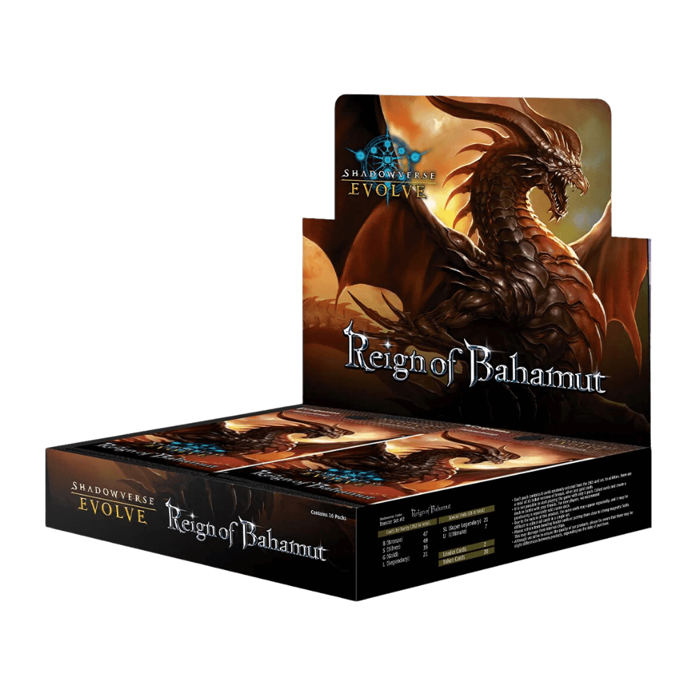 Shadowverse: Evolve - BP02 Reign of Bahamut Booster Box