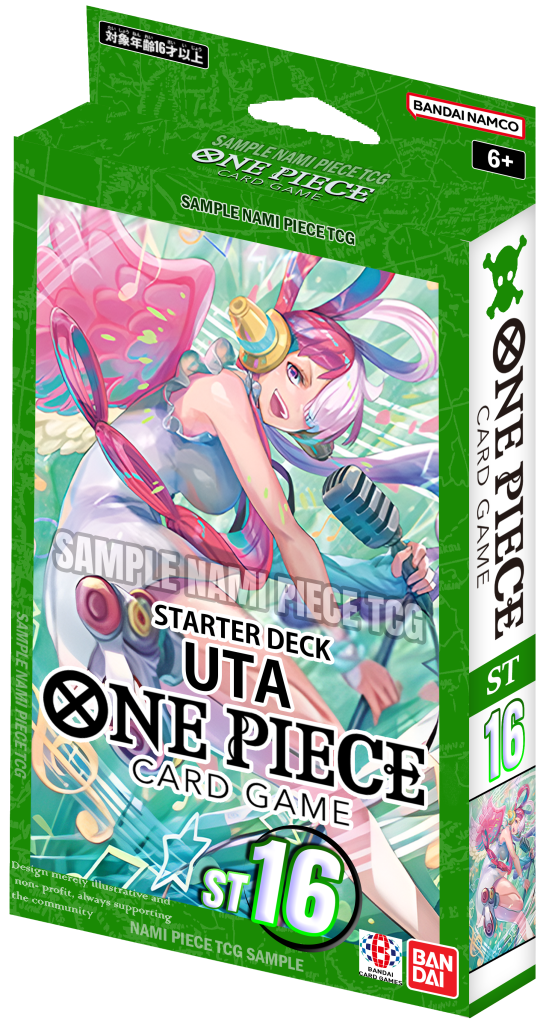 One Piece Card Game - (Green) Uta Starter Deck (ST-16)