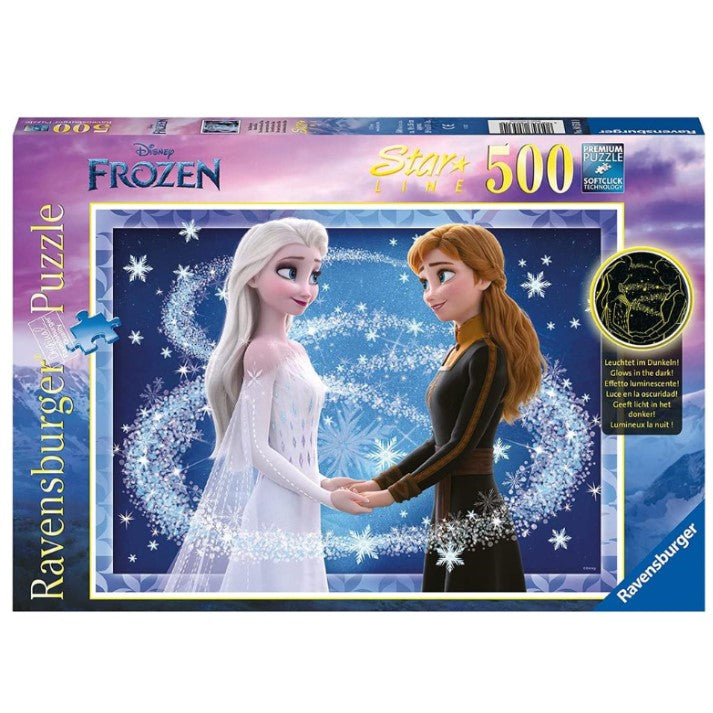 Ravensburger Starline - The Sisters Anna and Elsa 500 Piece Jigsaw