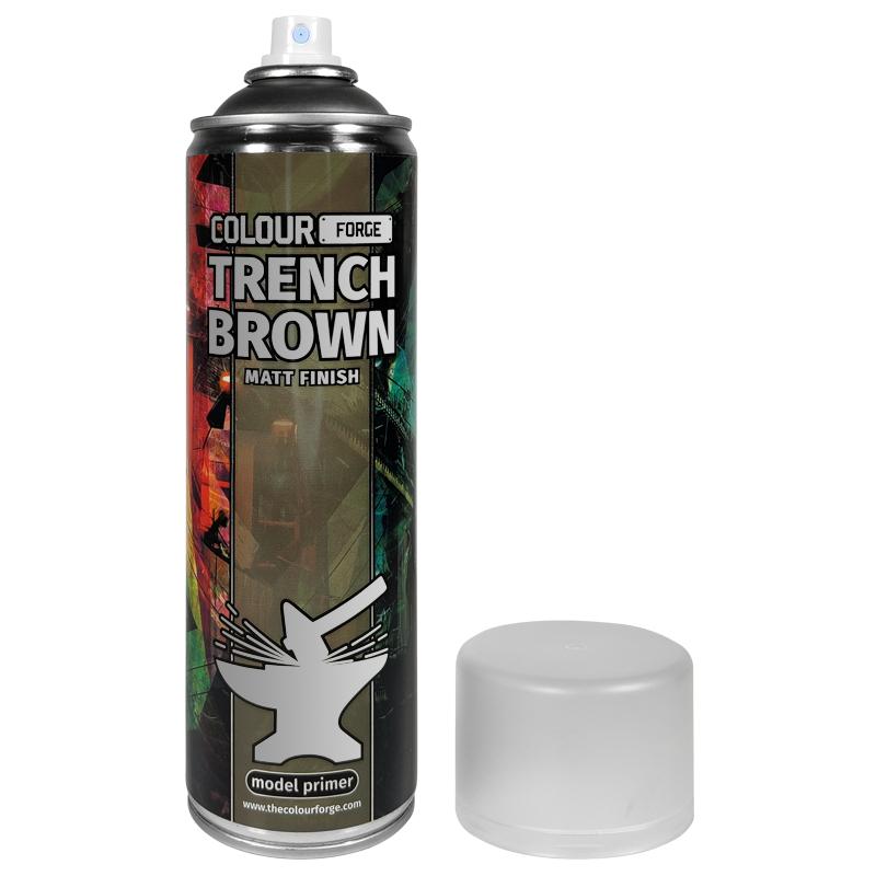 Colour Forge Aerosol Spray Primer Trench Brown