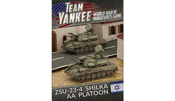 Flames of War Team Yankee Israeli ZSU-23-4 Shilka AA Platoon