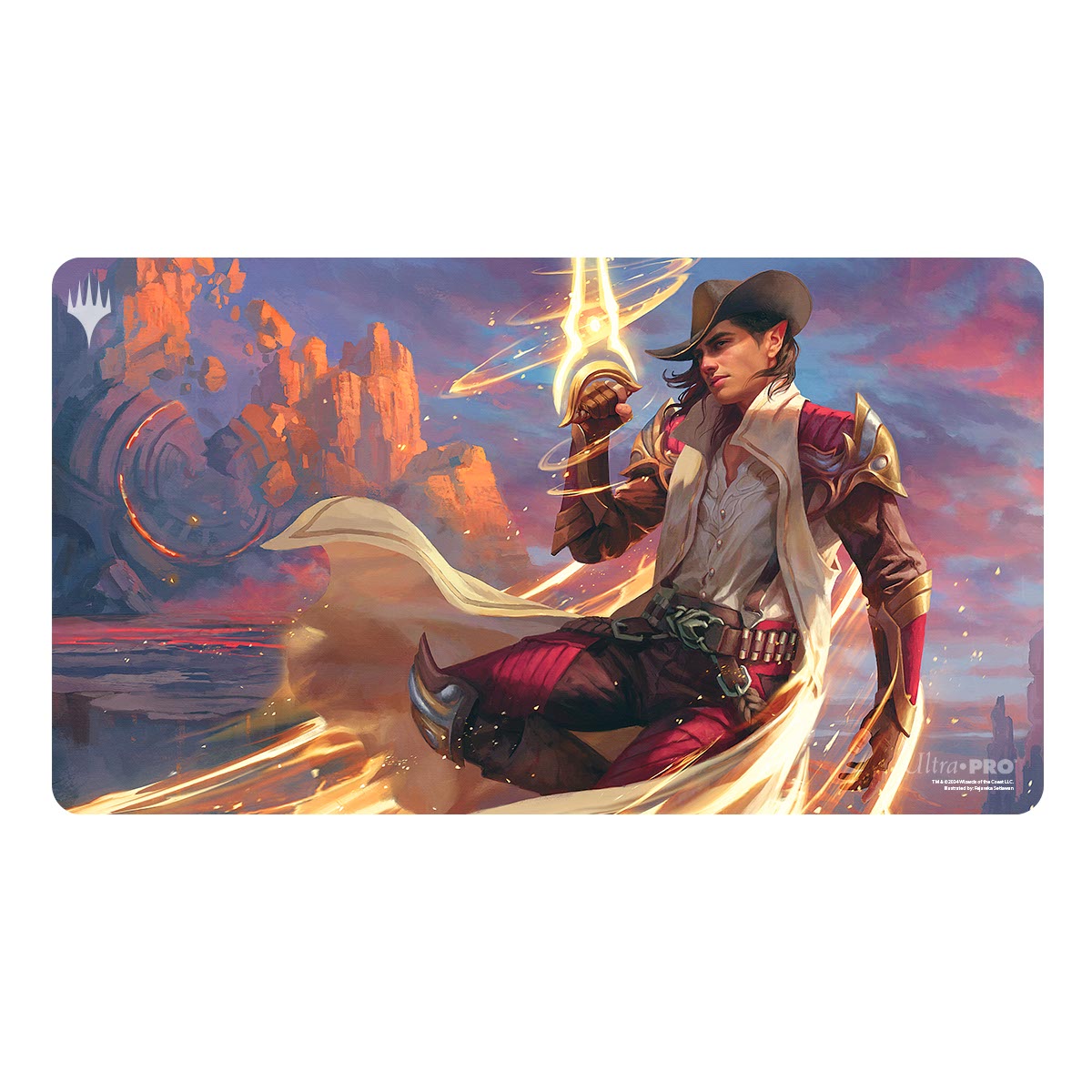 Magic The Gathering - Outlaws of Thunder Junction Playmat Key Art 3
