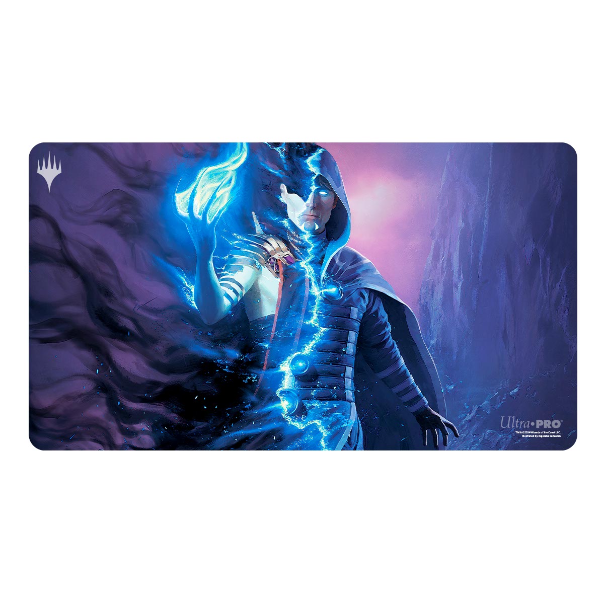 Magic The Gathering - Outlaws of Thunder Junction Playmat Blue-1