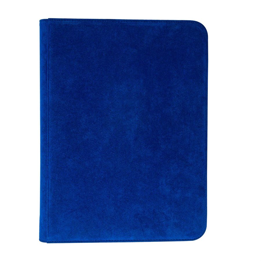 Ultra Pro Binder - Vivid 9 Pocket Zippered Pro Binder Deluxe Blue