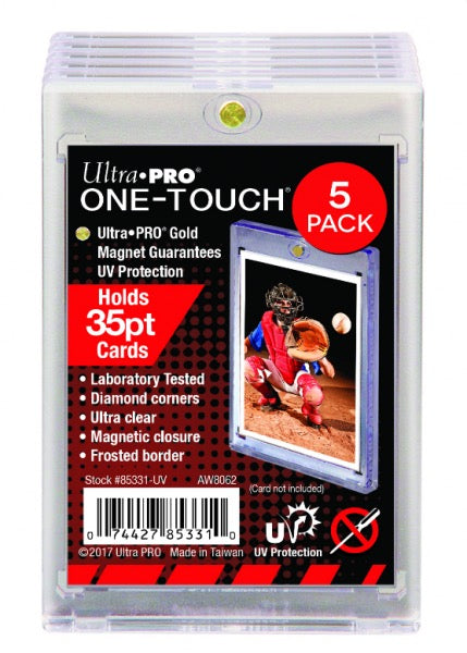 Ultra Pro One Touch - 35 Pt W-magnetic Closure- 5pk