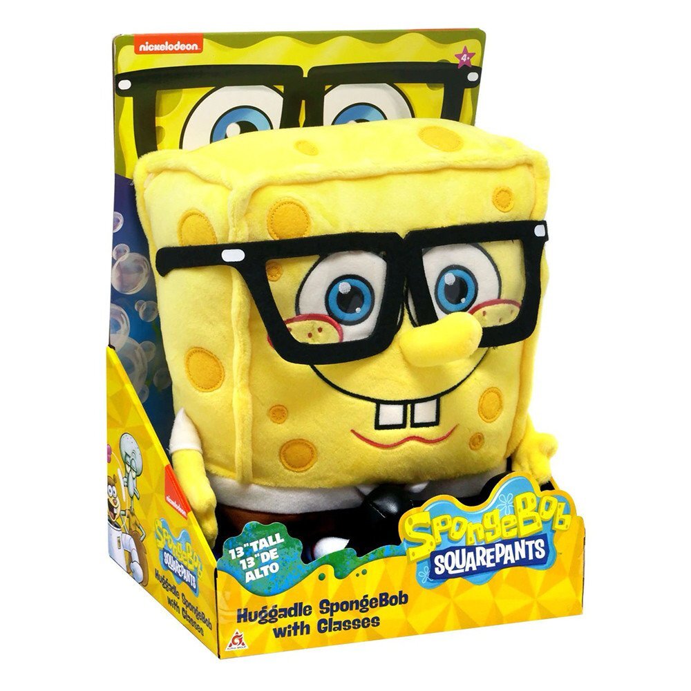 Spongebob Squarepants Huggable Plush (CBU of 6 Assorted)