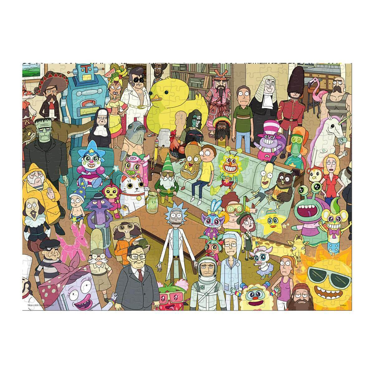 Rick and Morty Puzzle 1000 Piece Jigsaw