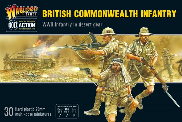 British Commonwealth Infantry (Plastic)