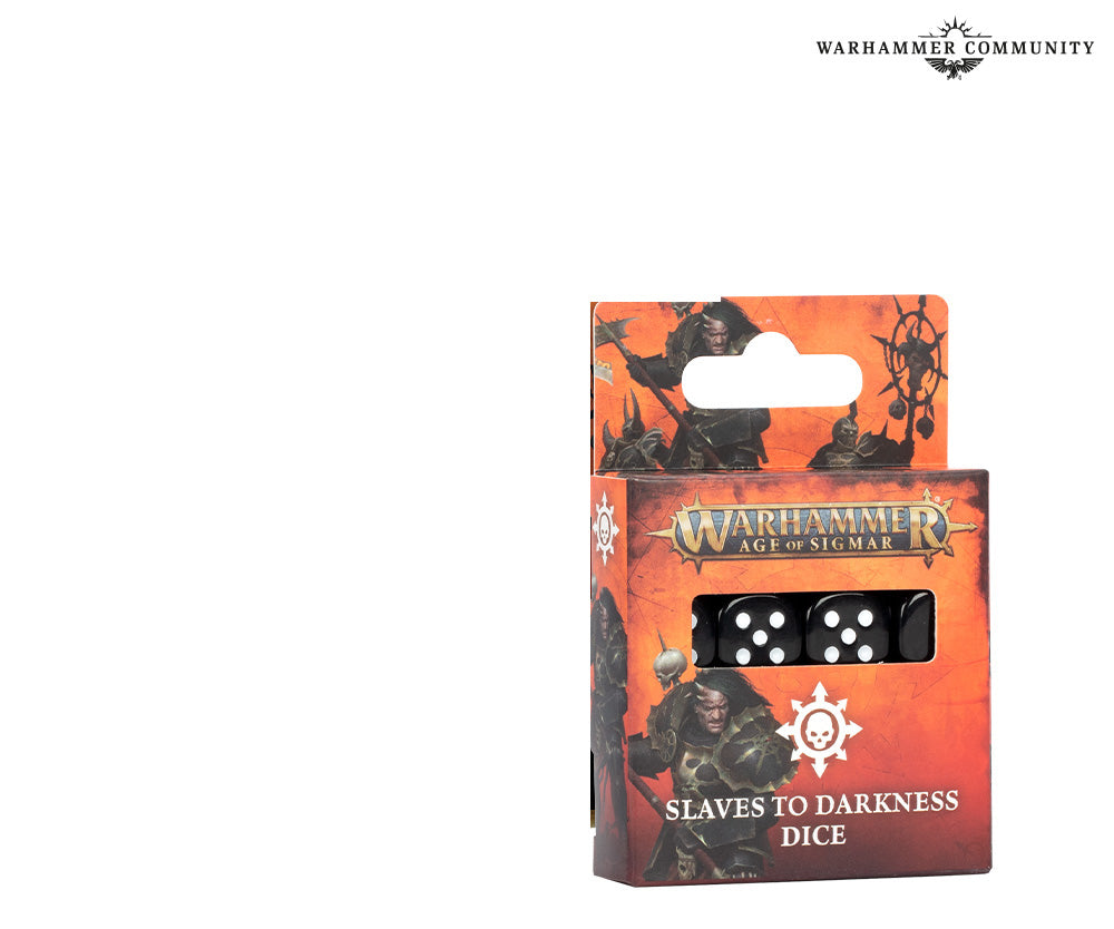 Age Of Sigmar: Slaves To Darkness Dice (83-05) (Preorder)