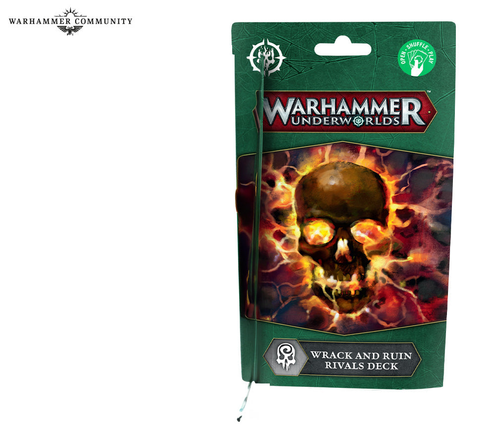 Warhammer Underworlds Rivals Deck: Wrack And Ruin (109-36) (Preorder)