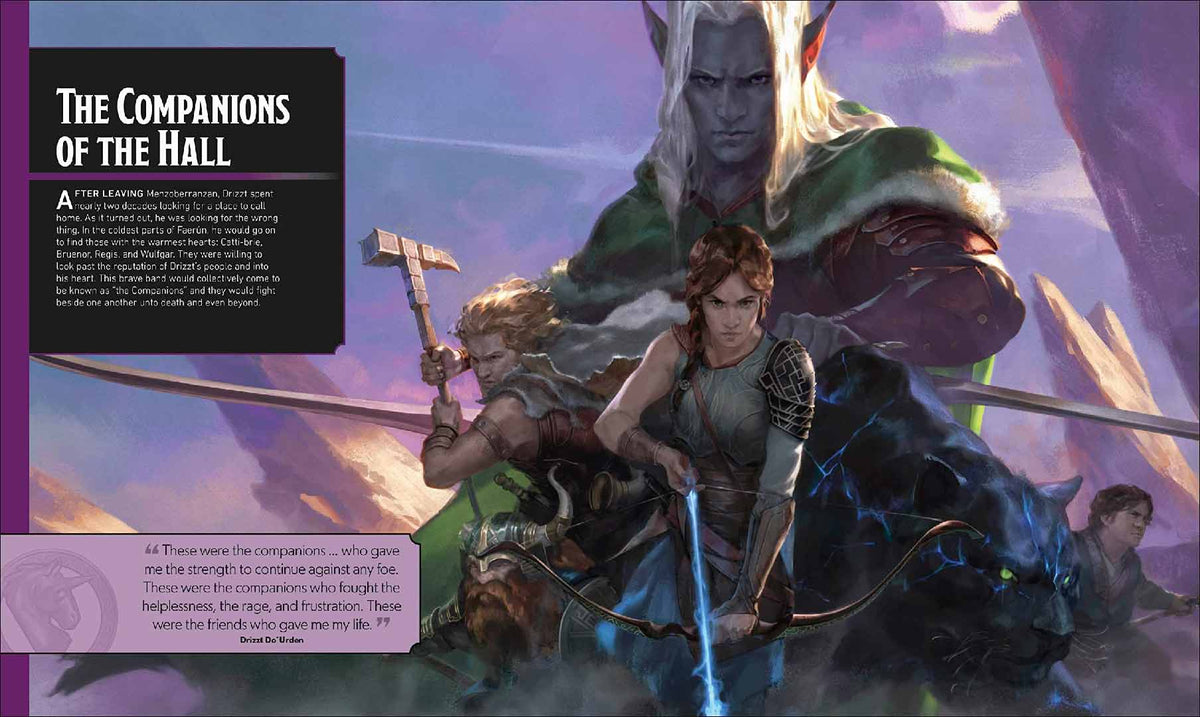 Dungeons &amp; Dragons The Legend of Drizzt - Visual Dictionary