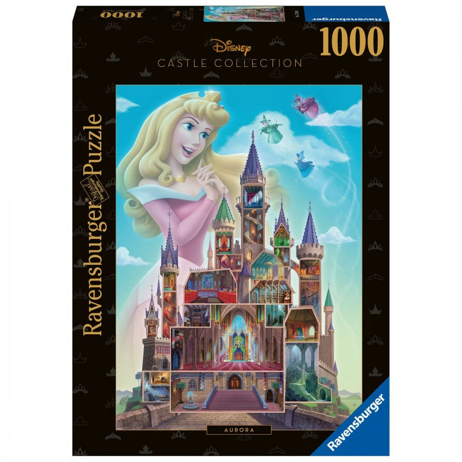 Ravensburger - Disney Castles: Aurora 1000 Piece Jigsaw