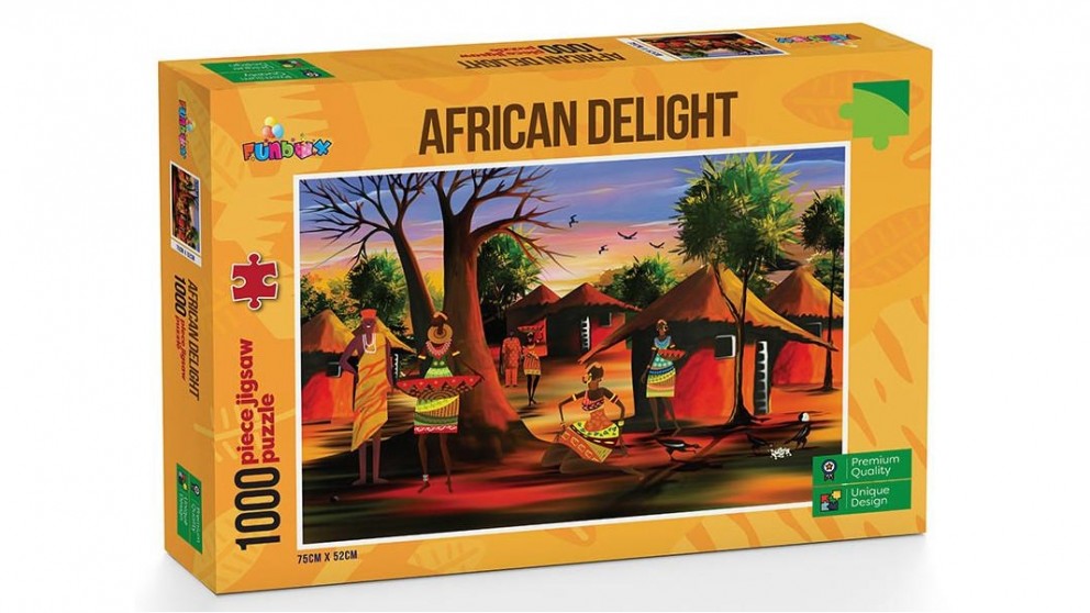 Funbox African Delight 1000 Piece Jigsaw