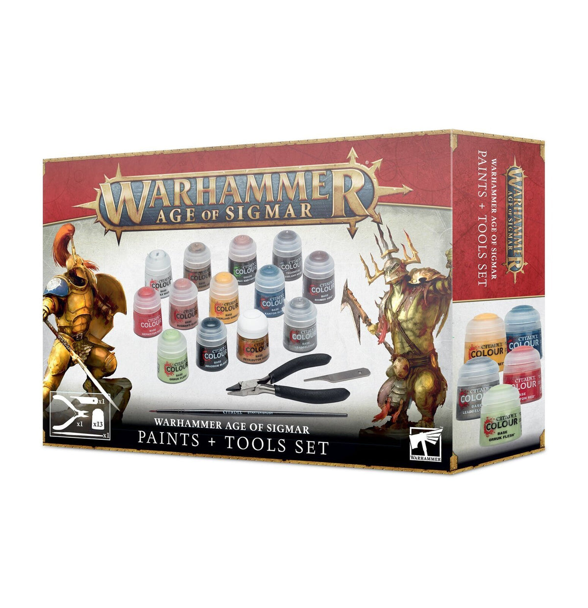 Warhammer Age of Sigmar - Paints And Tools (80-17)