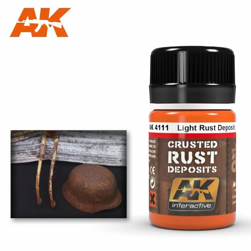 AK Interactive - Crusted Rust Deposits - Light Rust Enamel