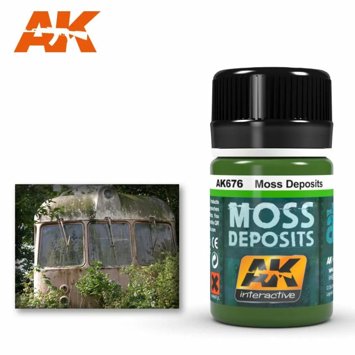 AK Interactive - Moss Deposits - Moss Enamel