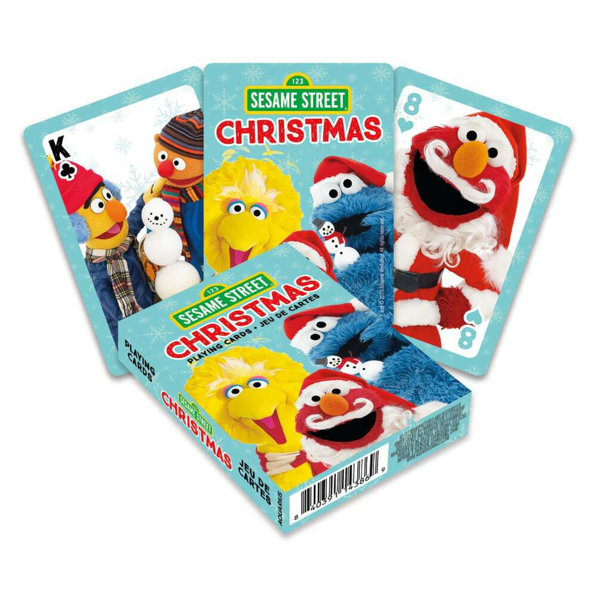 Sesame Street -Christmas Playing Cards