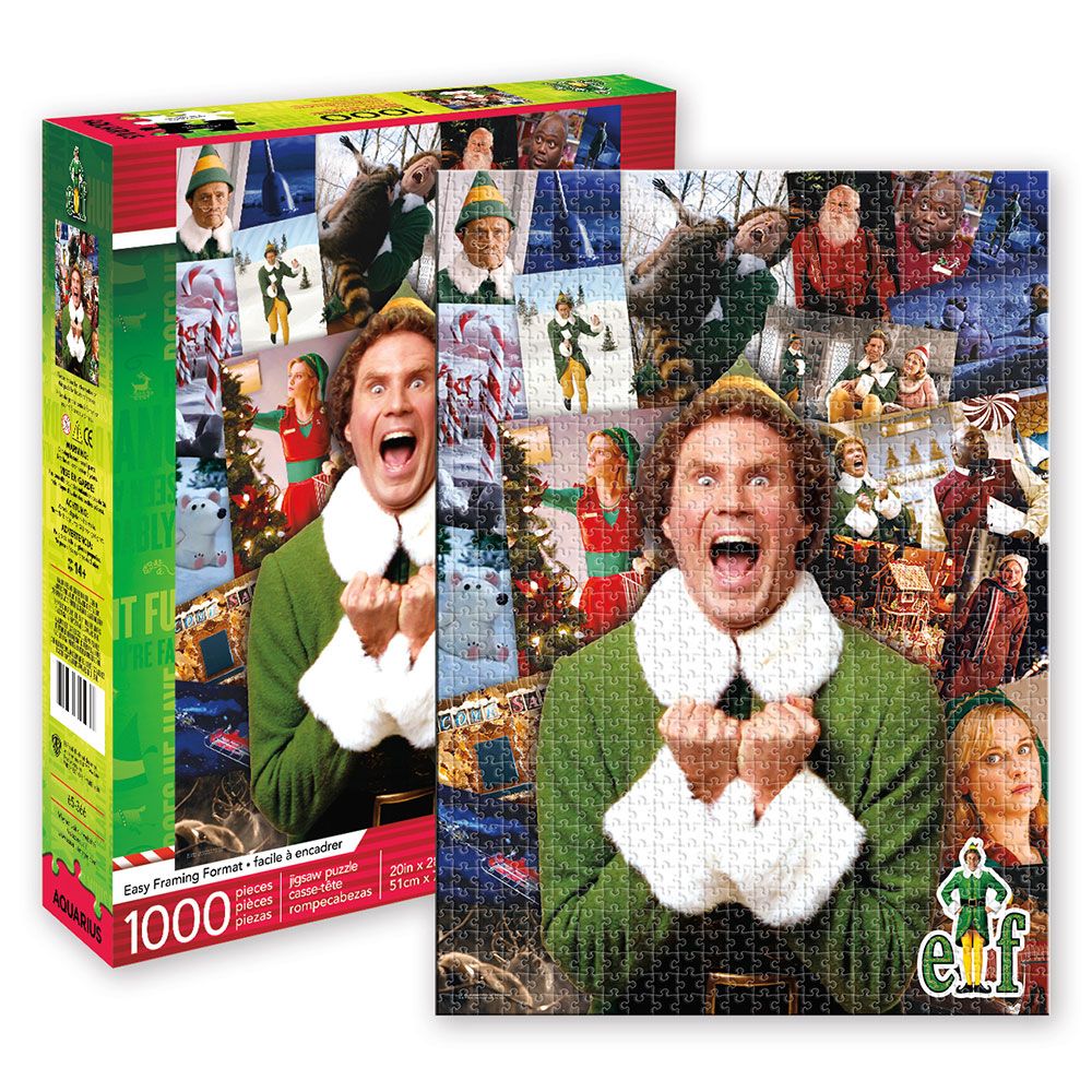Elf - Collage 1000 Piece Jigsaw