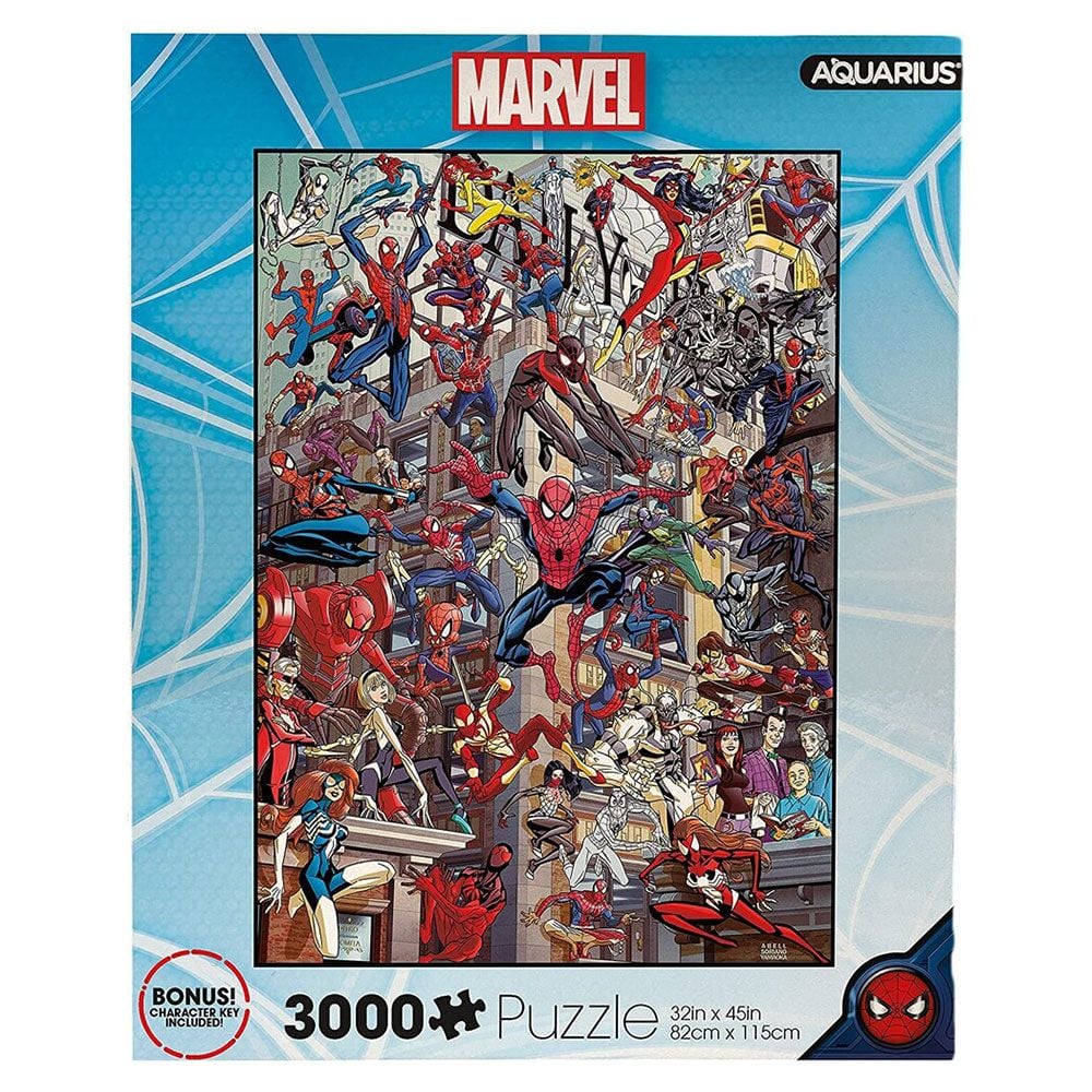 Aquarius Puzzle Marvel Spiderman Heroes Puzzle 3000 Pieces