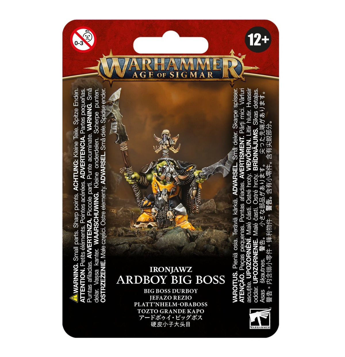 Orruk Warclans - Ardboy Big Boss (89-57)