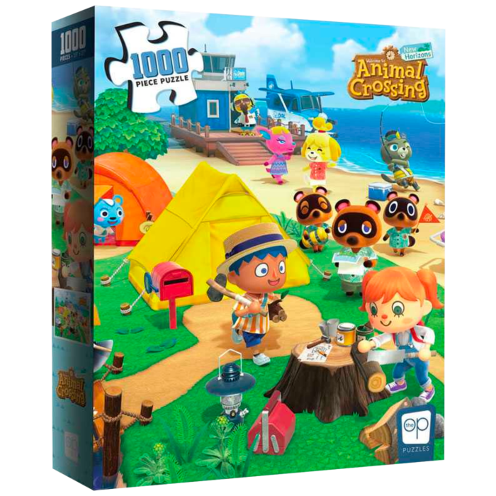 Animal Crossing New Horizons Welcome To Animal Crossing Puzzle 1000 Piece Jigsaw