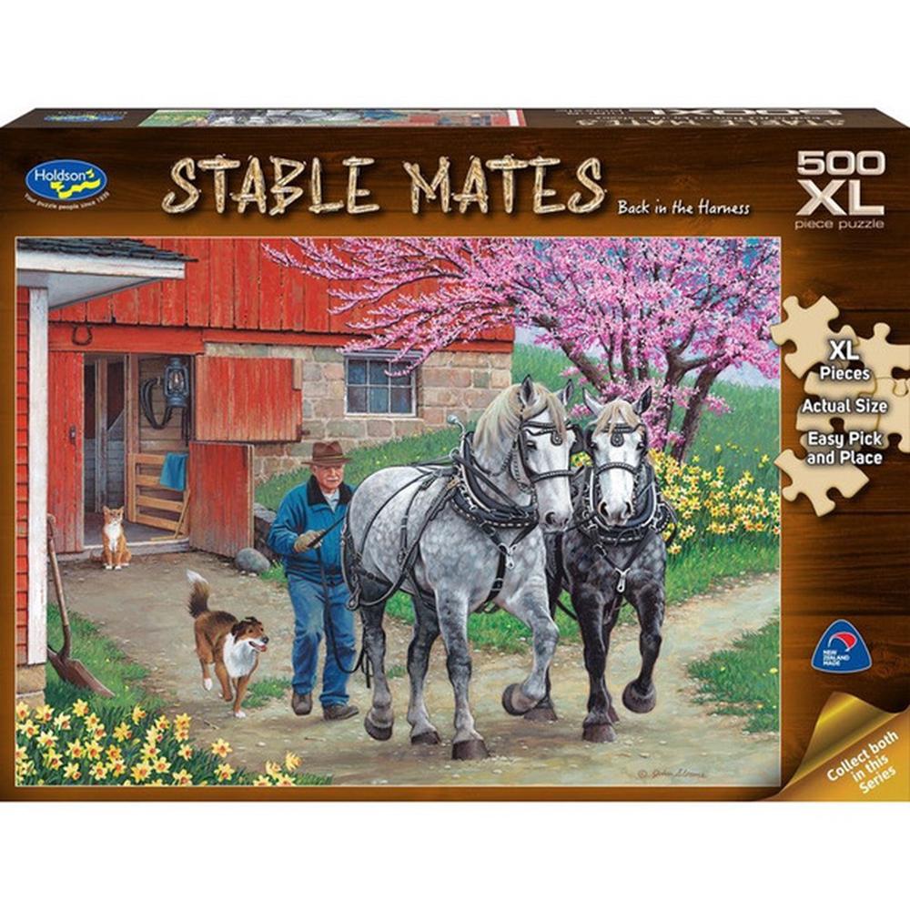 Stable Mates Harness 500 Piece Jigsaw