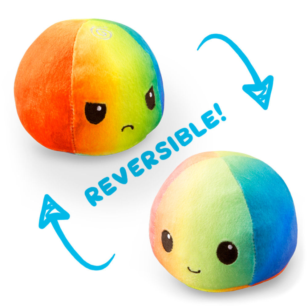 Reversible Mochi Plushie Double Rainbow