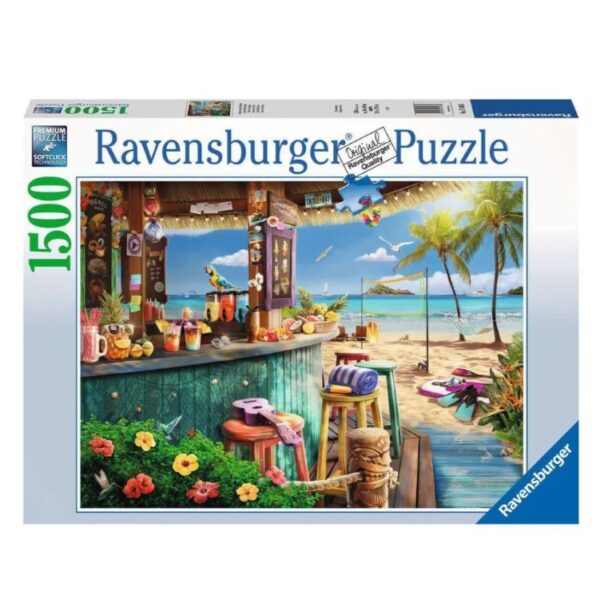 Ravensburger - Beach Bar Breezes 1500 Piece Jigsaw