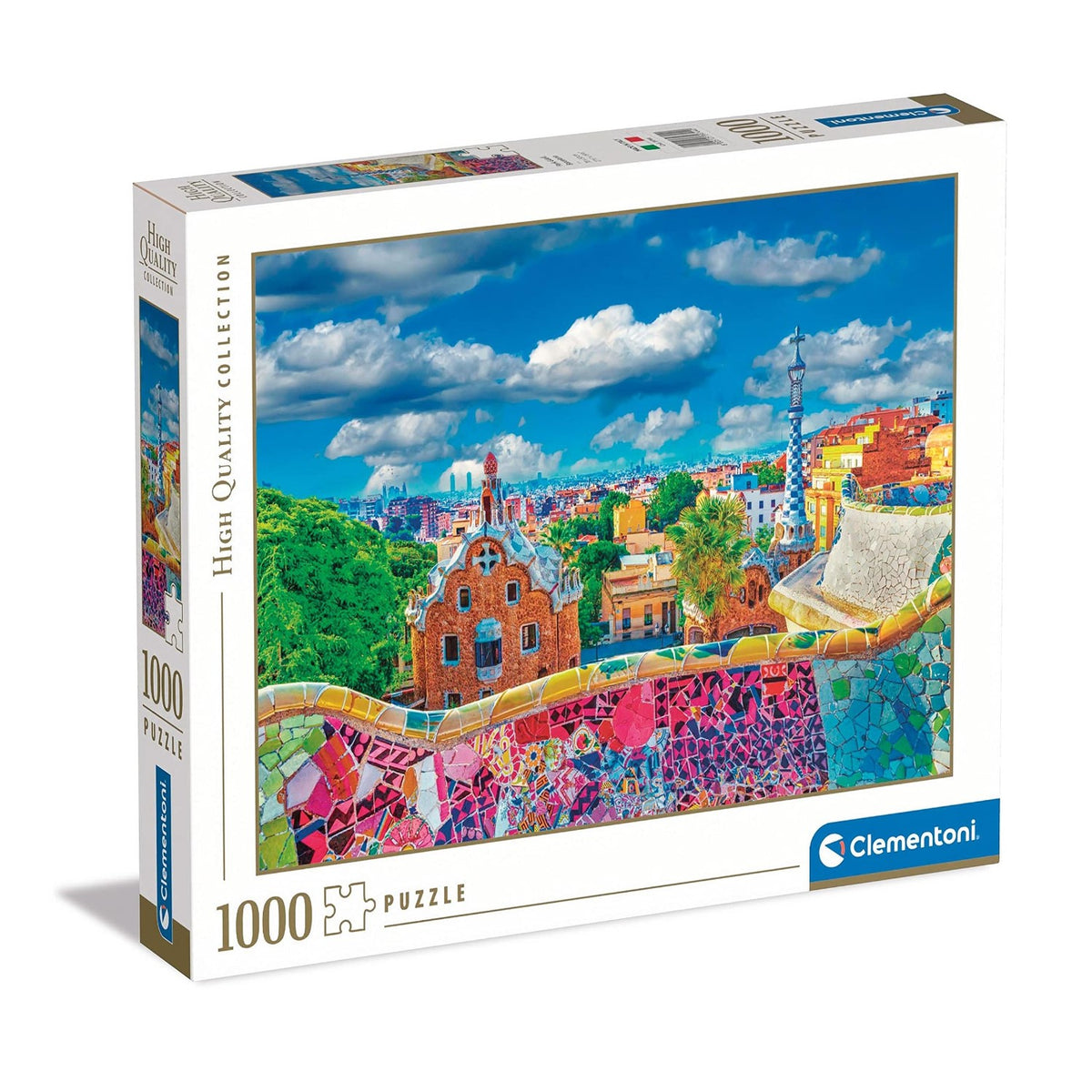 Clementoni Park Guell Barcelona 1000 Piece Jigsaw - Italy Collection