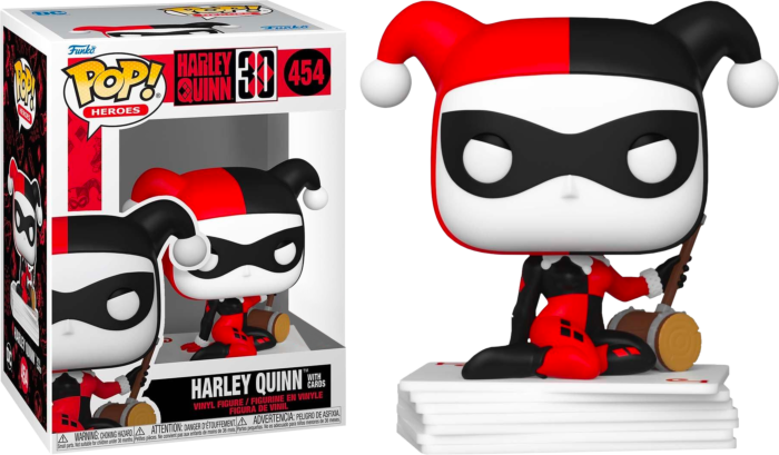 DC - Harley Quinn w/Cards Pop!