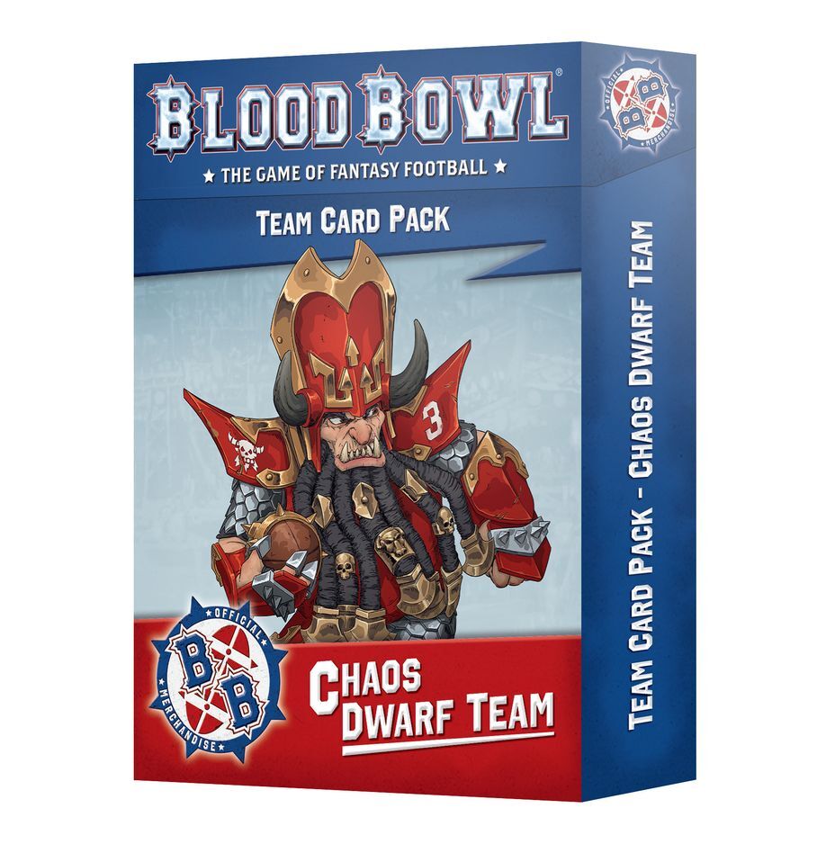 Blood Bowl - Chaos Dwarf Cards (202-47)