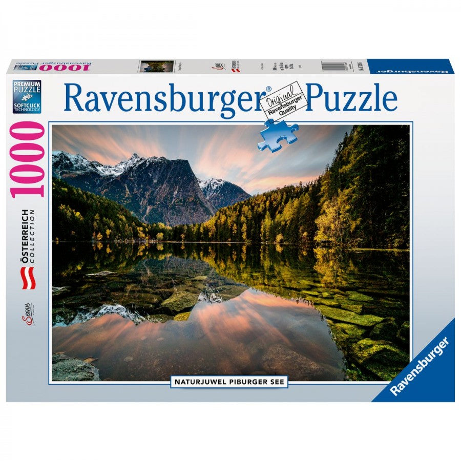 Ravensburger - Naturjuwel Piburger See 1000 Piece Jigsaw