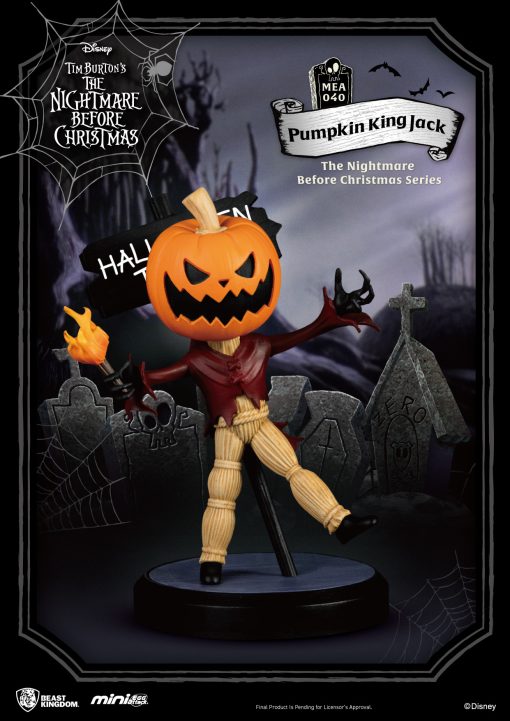 Beast Kingdom Mini Egg Attack The Nightmare Before Christmas Series Set - Pumpkin King Jack