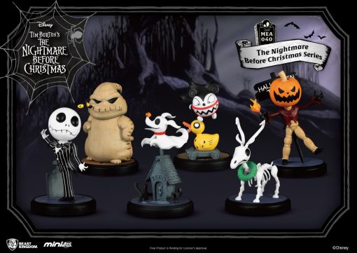 Beast Kingdom Mini Egg Attack The Nightmare Before Christmas Series Set - Pumpkin King Jack