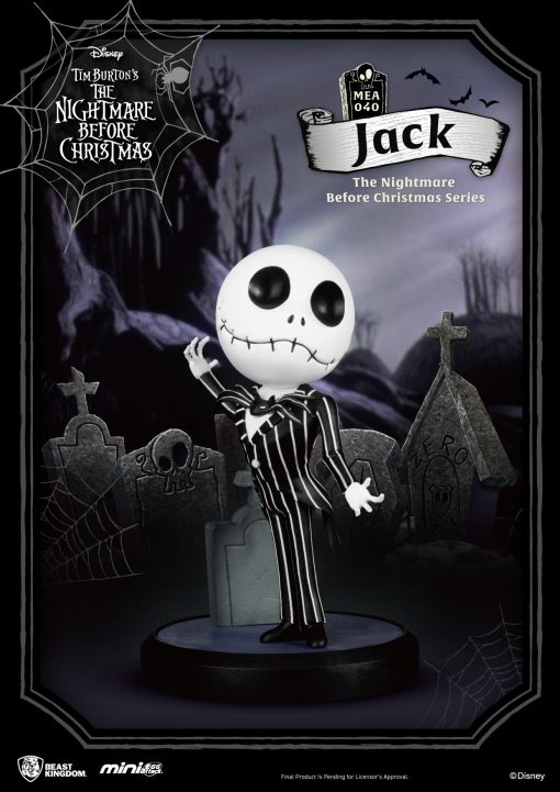 Beast Kingdom Mini Egg Attack The Nightmare Before Christmas Series Set- Jack