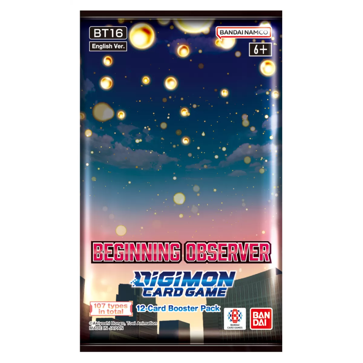 Digimon Card Game Beginning Observer Booster Pack BT16