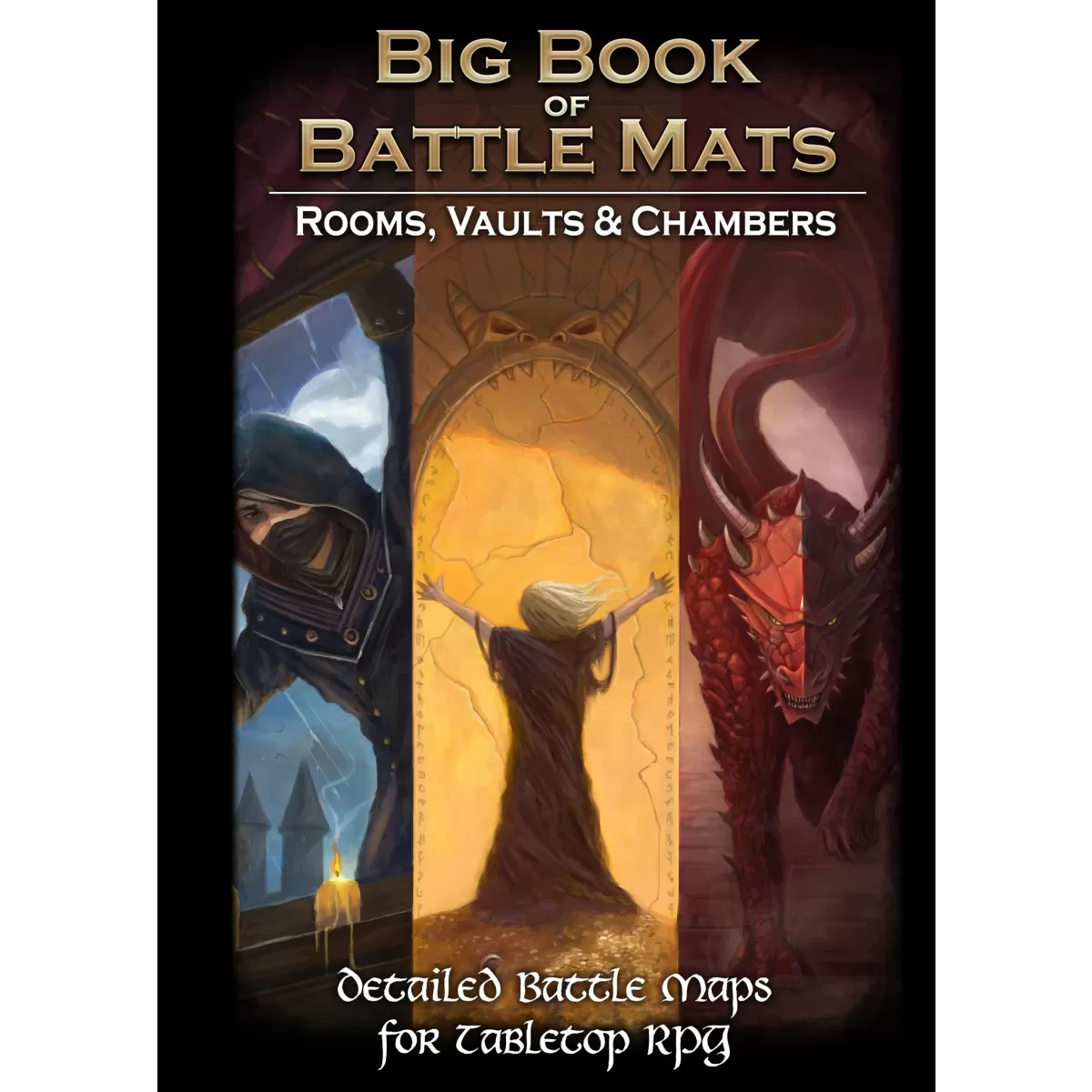 Big Book of Battle Mats Rooms Vaults Chambers