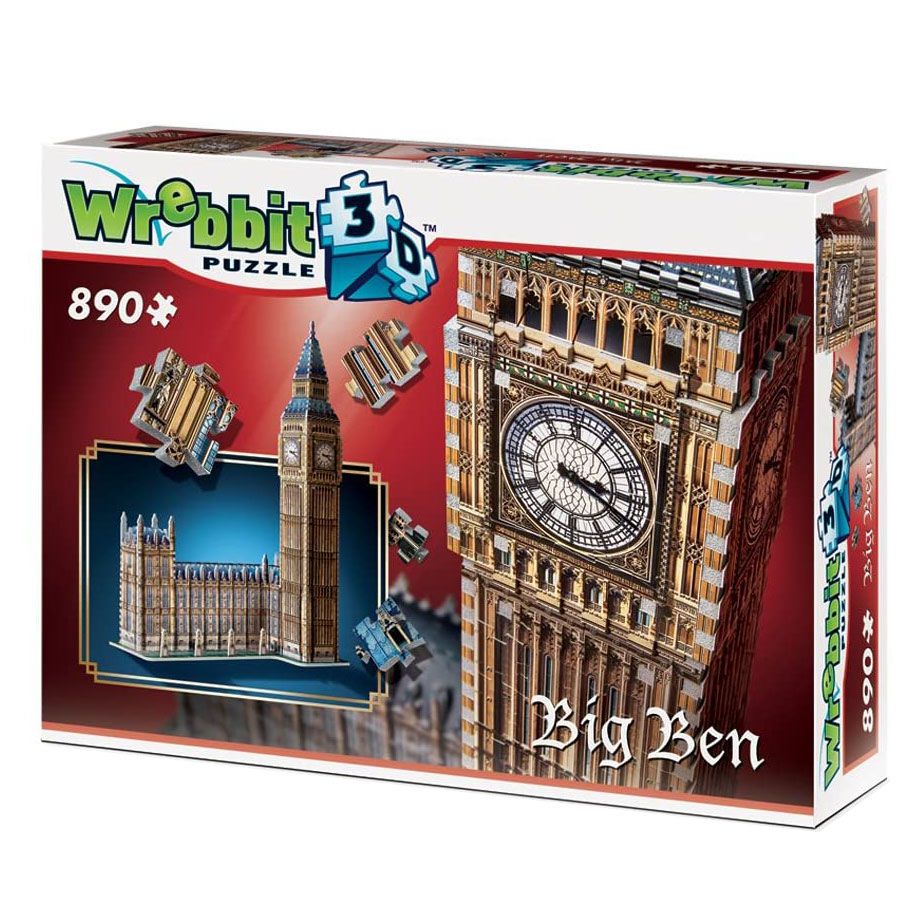 3D Big Ben &amp; Parliament 890pc